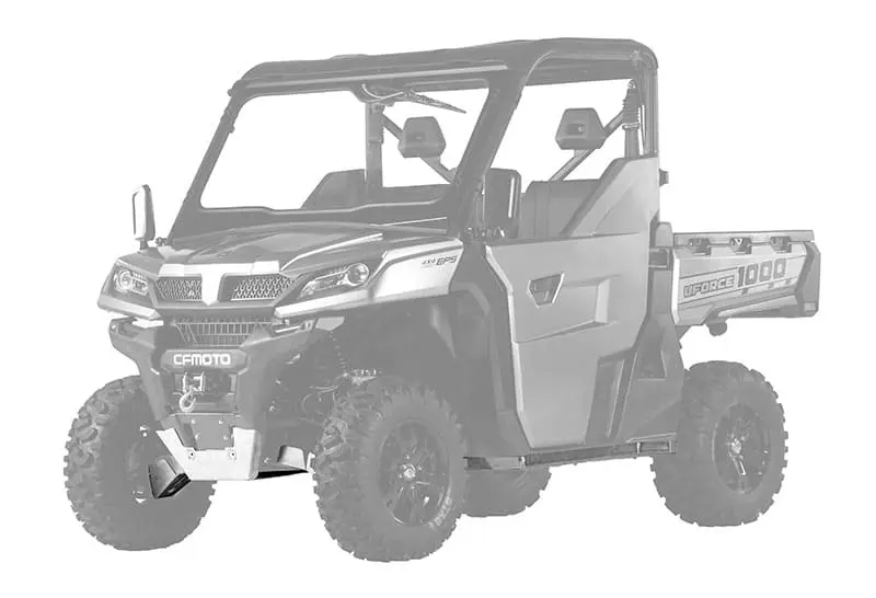 Комплект защиты днища для CFMOTO U10 EPS (до 2023 года)