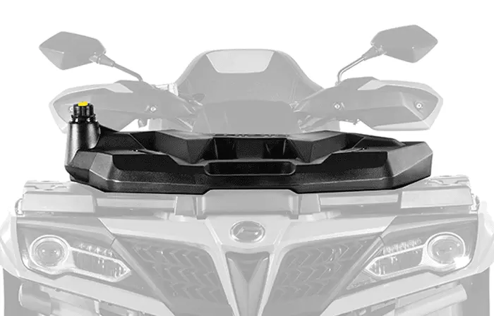 Канистра с логотипом CFMOTO 21 л на CFORCE 600/800/1000 (черная)
