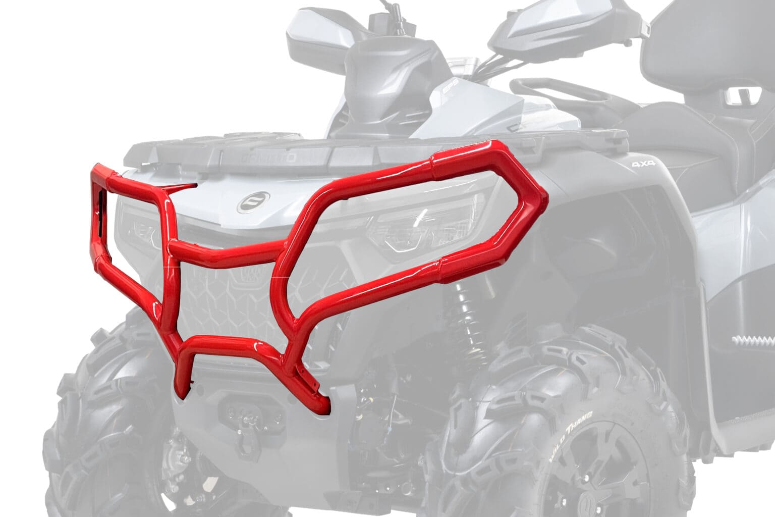 Бампер передний красный на CFMOTO 800 HO EPS/1000 EPS NEW