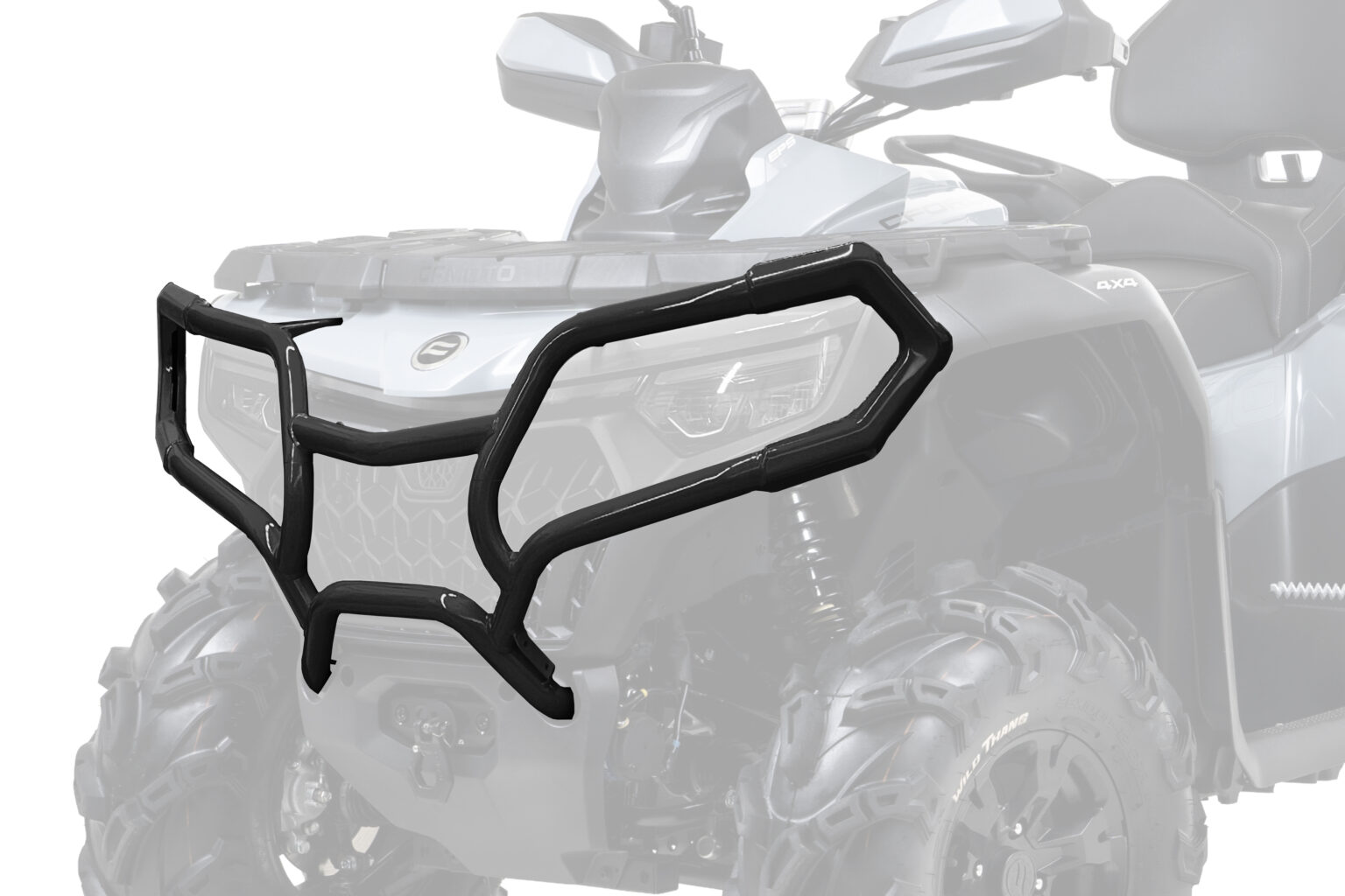 Бампер передний черный на CFMOTO 800 HO EPS/1000 EPS NEW