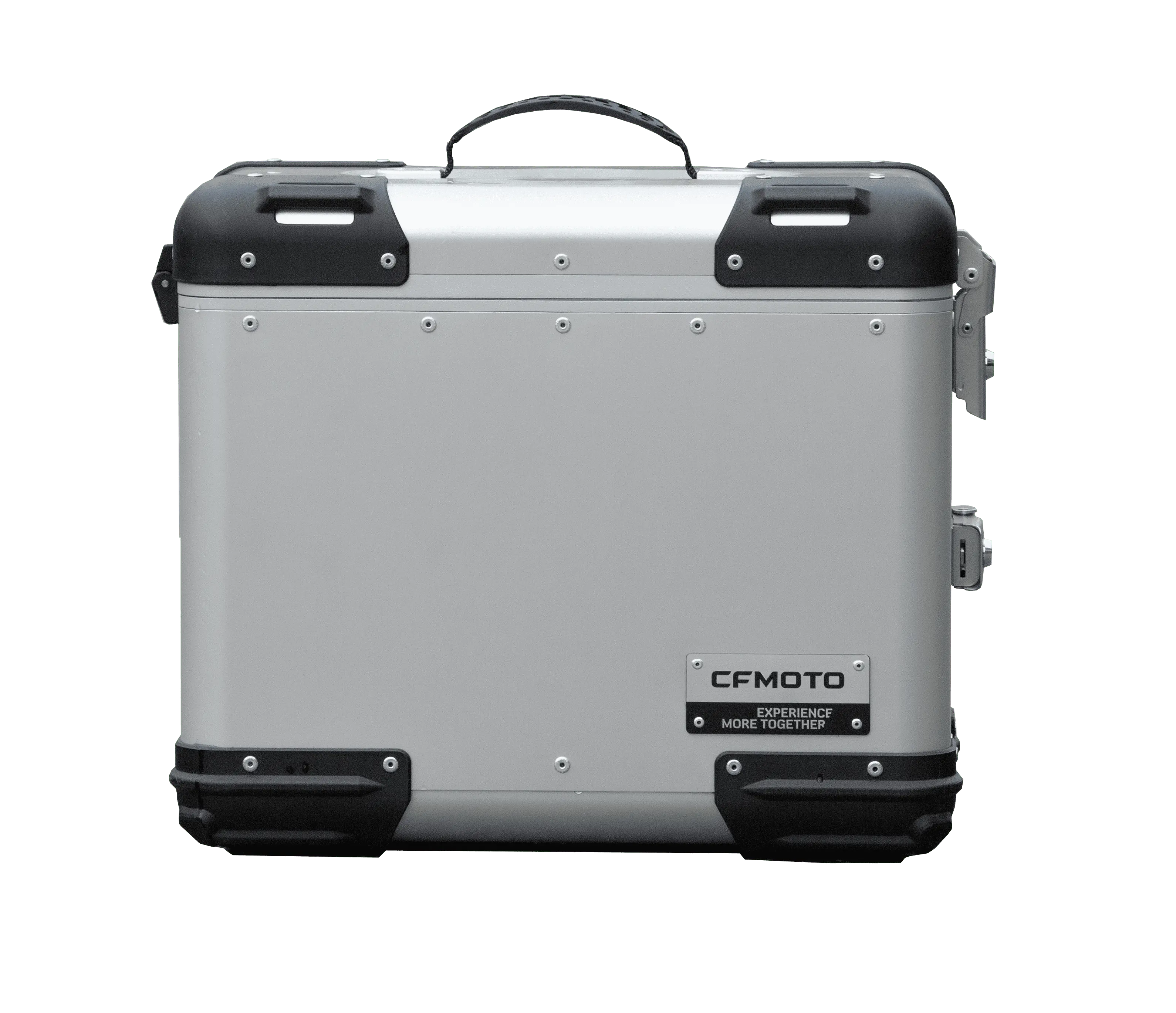 Кофр левый для CFMOTO 450MT/800MT (серый)