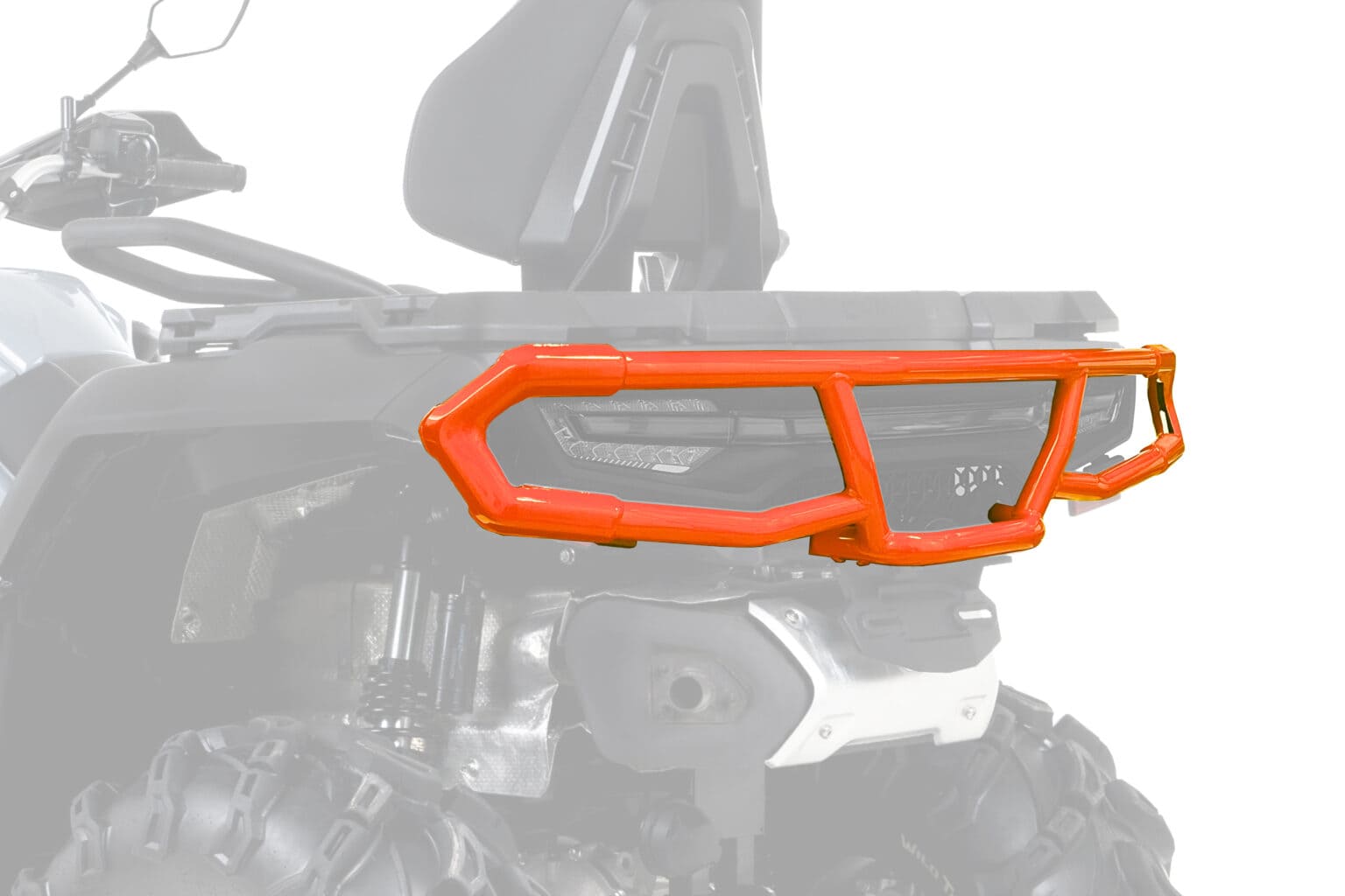 Бампер задний оранжевый на CFMOTO 800 HO EPS/1000 EPS NEW