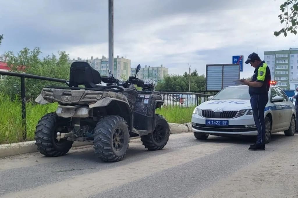 Если квадрик без документов остановят, скорее всего, его заберут на штрафстоянку