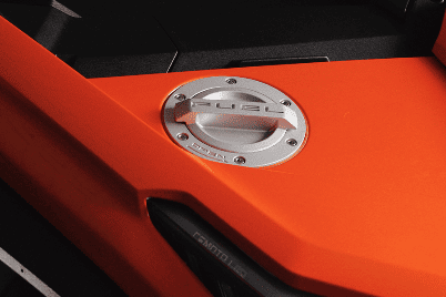 Топливный бак с крышкой из алюминиевого сплава