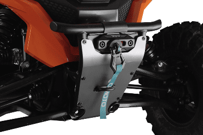 Защита лебёдки из алюминиевого сплава