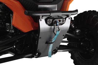 Защита лебёдки из алюминиевого сплава