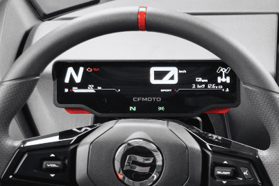 Двойная панель приборов с основными характеристиками