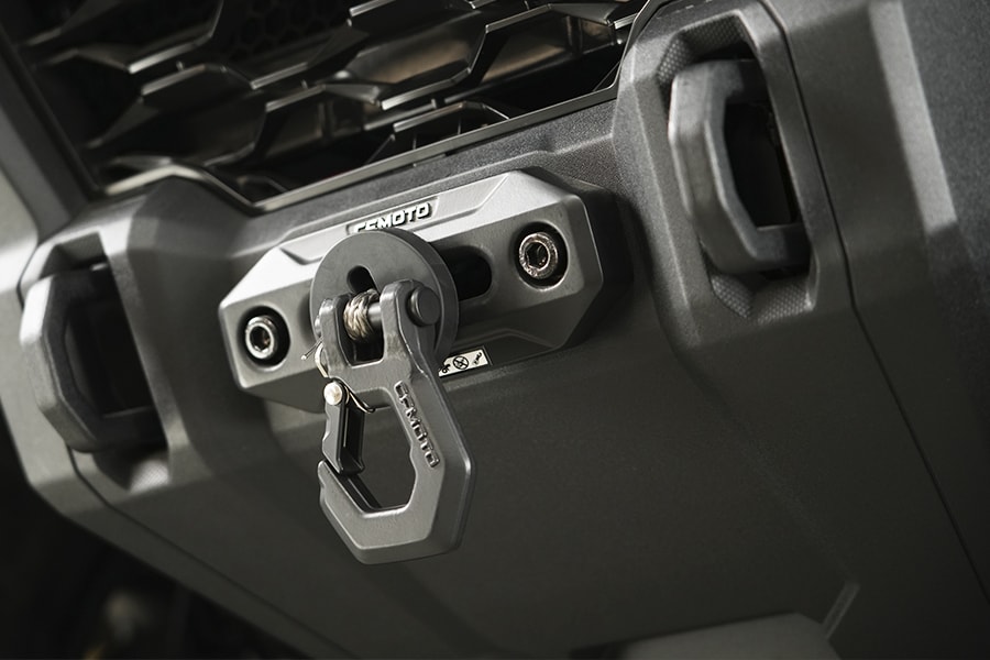 Электрическая лебёдка 2500 lbs с синтетическим тросом